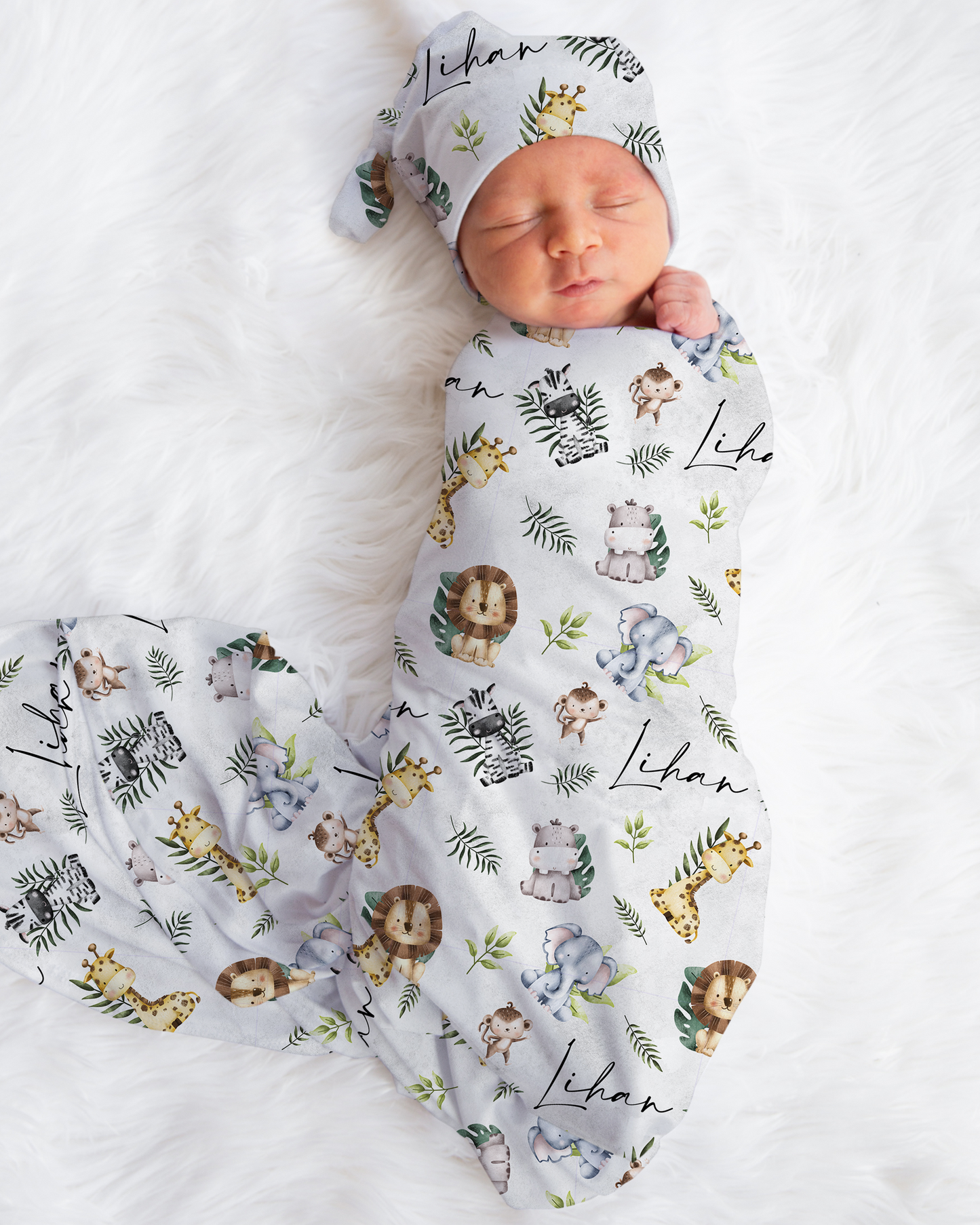 Printed Swaddle Blankets