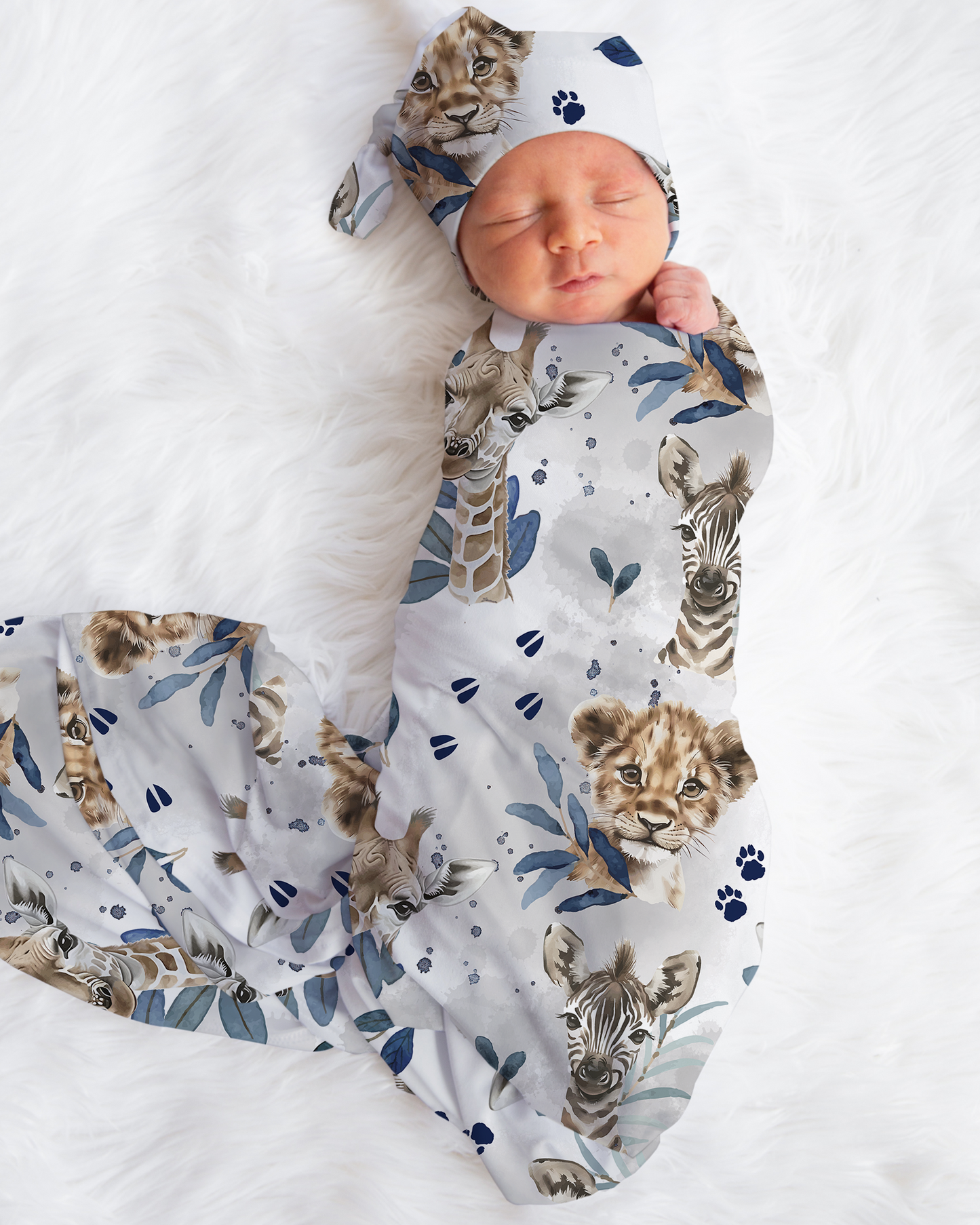 Printed Swaddle Blankets